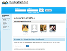 Tablet Screenshot of harrisburghighschool.org